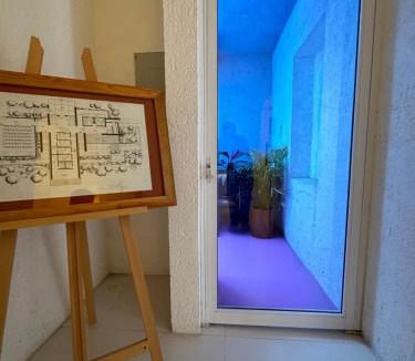 Santiago House | Recámara con terraza y Firepit privados