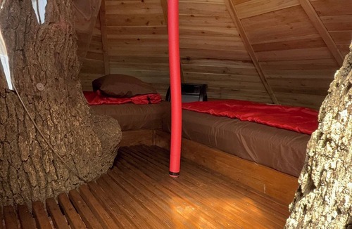 Celeste Bed & Breakfast | Relax amongst the trees in this beautiful romantic treehouse
