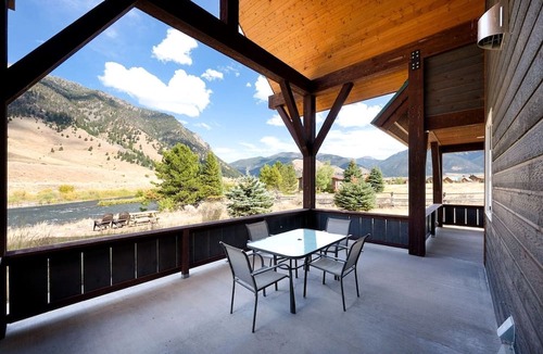 Cameron Cabin | Remote Riverfront Cabin with Porch and Amazing Views in Montana