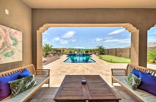 Estrella Mountain Ranch House | Resort-Style Pool & Spa: Upscale Goodyear Home