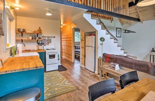 Baring Cabin | Riverfront 'South Fork Cabin' close to Stevens Pass, dog friendly!