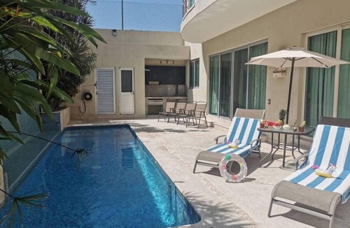 Puerto Vallarta Apartment | Romantic Retreat: Elegant Design, Pool & Open Spaces