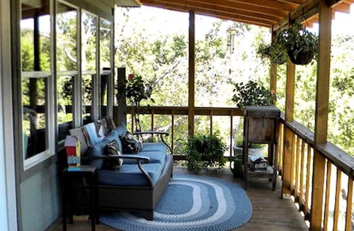 Fredericksburg Cabin | Romantic Tree House-Style Cottage with Fredericksburg Valley Views in Texas Hill Country
