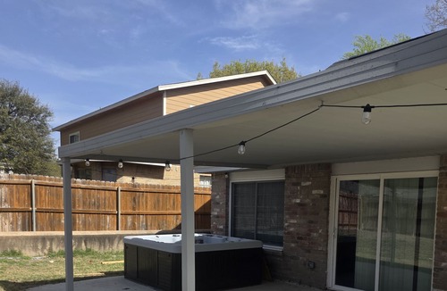 Cibolo House | Room with private entrance shared living spaces J with Pool