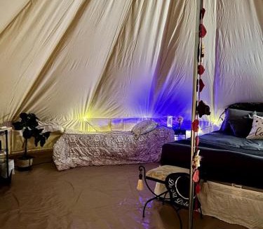 Conroe Other | Rustic Bell Tent on a Texan Farm, Nestled in the Sam Houston National Forest, Perfect for a Weekend Getaway