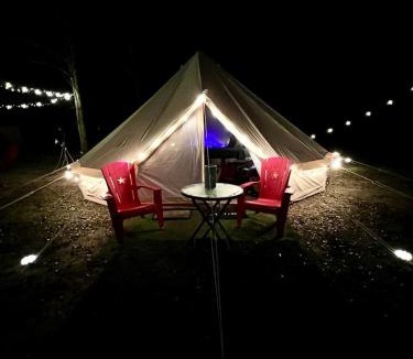 Conroe Other | Rustic Bell Tent on a Texan Farm, Nestled in the Sam Houston National Forest, Perfect for a Weekend Getaway