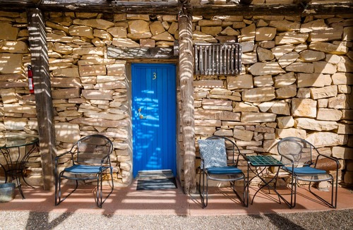 Terlingua Hotel | San Carlos Room with sweeping views of West Texas
