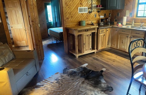 Paluxy Cabin | Secluded Escape with hot tub, tucked in nature