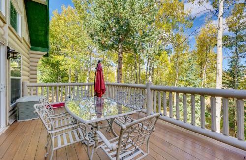 Red Feather Lakes House | Secluded Log Cabin w/Game Room & Forest Views