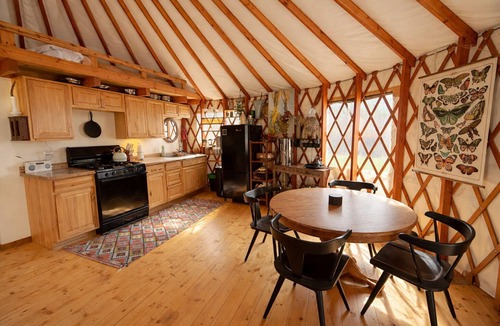 Hermosa Cabin | Secluded Off-Grid Yurt with Forest Access, Orchard & Gardens