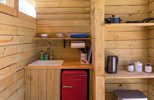 Dripping Springs Cabin | Secluded, Romantic Yurt w/Hot Tub at The Yurtopian - "Carrie"