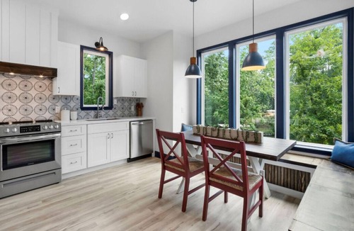 Pointblank House | Serene Lakeside Retreat, Family and Pet Friendly!