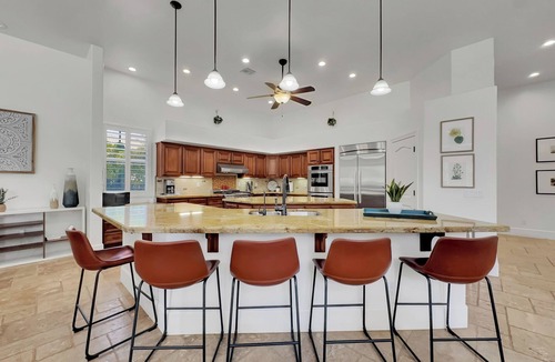 Circle G at Riggs Ranch House | Spacious 4BR Chandler Retreat w Pool, Spa, Game Room & 3 King Suites