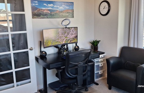 Colorado Springs House | Spacious 5-BR Home: Private Hot Tub & Big Yard, Stocked Kitchen, Mountain View!