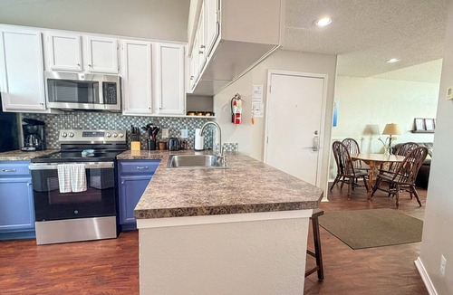 Corpus Christi Condo | Spacious Coastal Escape with Stunning Water Views From Balcony