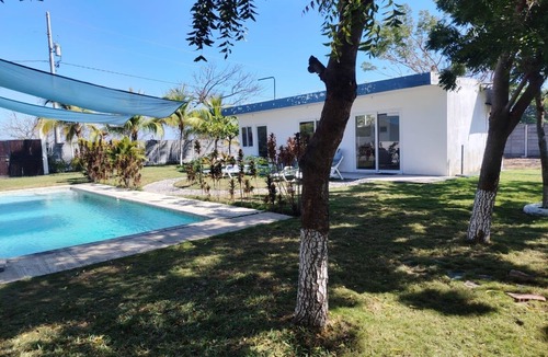 Monterrico Ski Chalet | Spacious Family & Group Chalet w/Pool & Hammock, Walk to Beach
