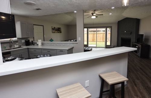La Porte House | Spacious Home + Quiet Nbhd w/ Parking & Queen Beds + Central Location