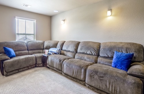 Pecan Grove House | Spacious Home with Private Theater, Pool Table, Office & Home Gym!
