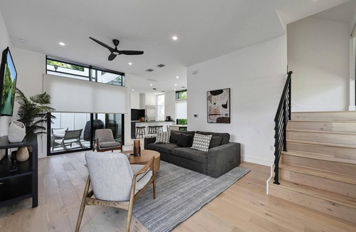 Zilker House | Stunning Modern Zilker Home with Private Pool, Designer Touches & Prime Location