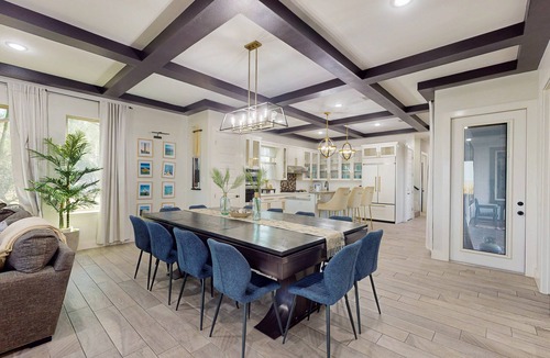 Port Isabel House | Stunning waterfront home with private pool, gym, & grill - steps to sand & SPI