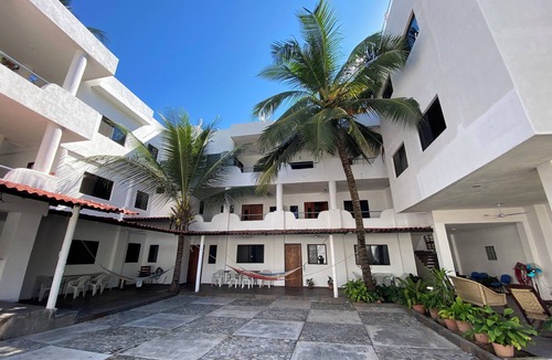 Los Ayala Apartment | Suite with 2 dbl beds, kitchen, fans and AC. Just 2 blocks from beach.