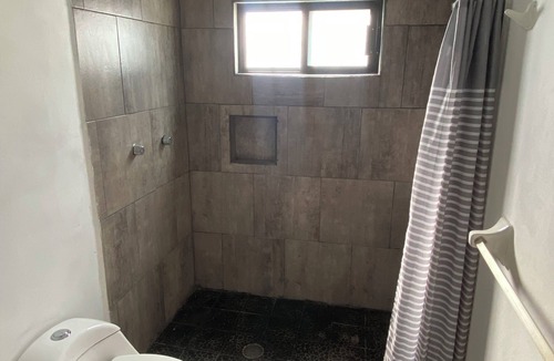 Los Ayala Apartment | Suite with 2 dbl beds, kitchen, fans and AC. Just 2 blocks from beach.