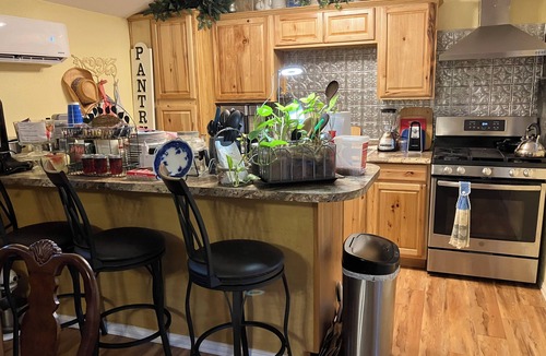 Tyler RV Rental | The Fireman's Bunker, a cabin in the country that sleeps 4 on Bunk Beds