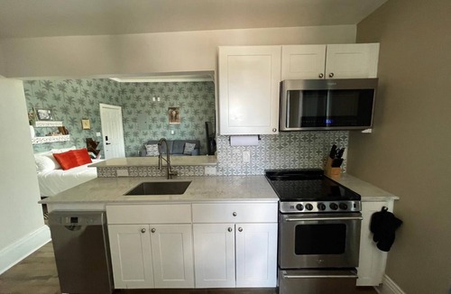 Government Hill Apartment | 'The Palm' Studio, by FortSam, The Pearl, Downtown