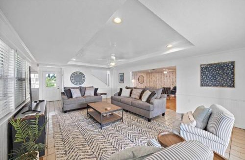 Dickinson House | Tranquil Home with Private, Texas-Shaped Pool