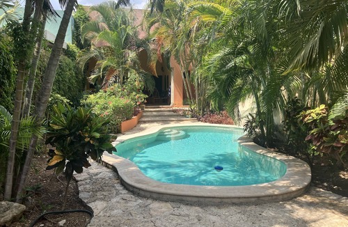 Centro House | Tranquil Tropical Oasis in the Historic Center/Full Size Pool