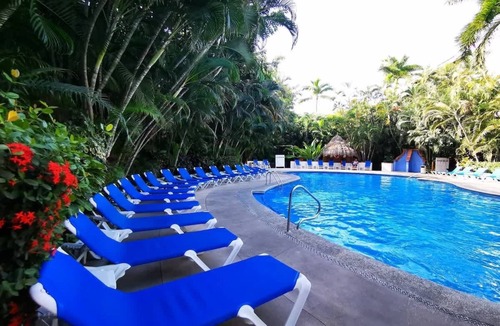 Fluvial Vallarta Apartment | Tropical Oasis Pools, Gardens and Beach Nearby