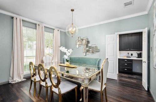 Cypress House | Upscale 4BR Cypress Home w Pool, Hot Tub, Theater, Sleeps 20