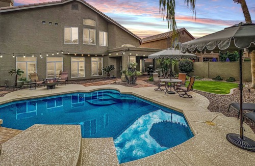 Foothills House | Vacation Oasis! Heated Pool, Hot Tub and Mountain Views