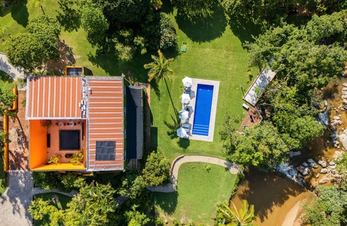 El Tuito Villa | Villa Cascada Luxury Riverfront Retreat, Villa Cascada Riverfront Pickleball Resort