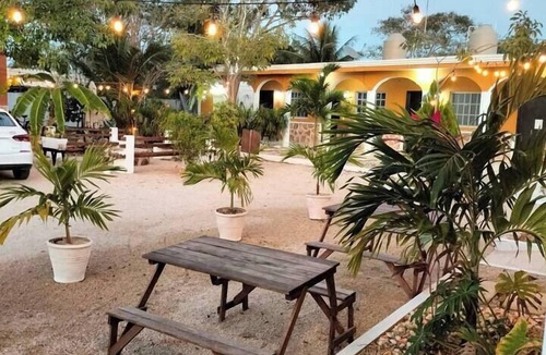 Celestun Apartment | Villa Gabriela #1 family room, 3 min from the beach