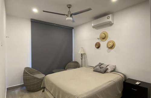 Chelem Villa | Villa Titi is 50 meters from the beach, sea view and private pool