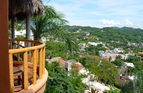 Sayulita Hotel | Villas Chula Vista VCHV 6AB Top Floor Scenic View