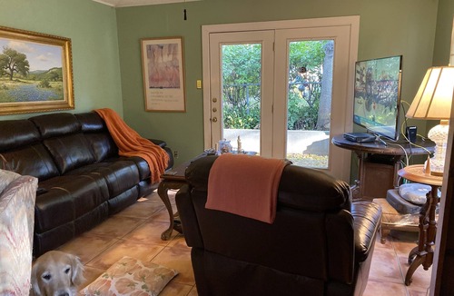 Barton Hills Apartment | Walk to Zilker Park, Barton Springs, restaurants. Active ride share area.
