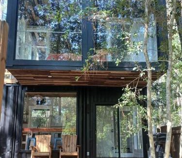 Waller House | Waterfront Container House In A Magical Forest!