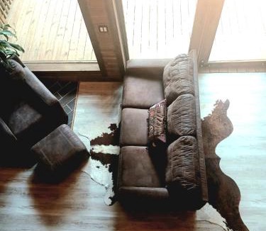 Plantersville House | Waterfront Texas Cabin in a Magical Forest Resort