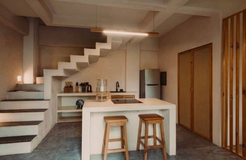 Santa Maria Apartment | Zicatela 47 Steps to Surf A C Private Pool