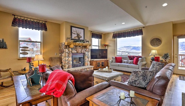 11 Mi to Keystone: Silverthorne Condo w/Deck