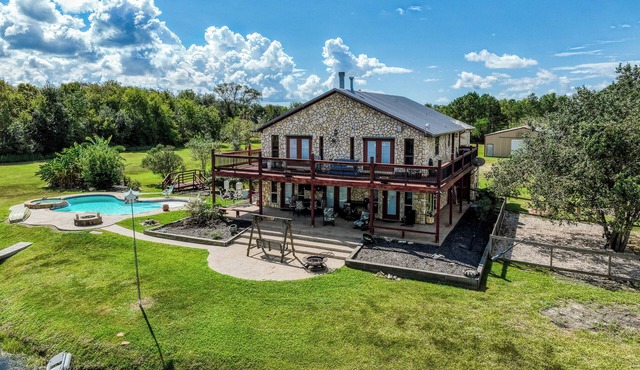 5-Acre Retreat with Heated Pool & Private Pond