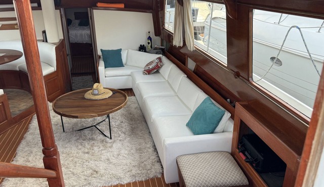 74 foot custom boat with lots of space