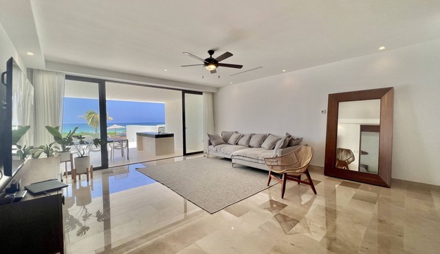 Apartment in TURENA/Beach front/Private Pool!