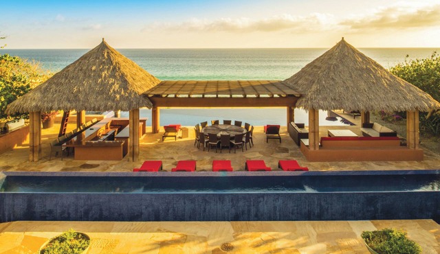 Beachfront 6BR Villa w/Pool, Hot Tub, Full Staff, & Beach Club in Los Cabos