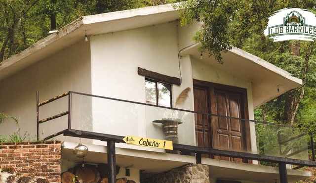 CABAÑA1 in the RLB forest 2 minutes from the center of Acaxochitlan