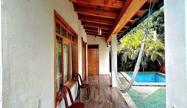 Casa El Jardin, located in a central and quiet area of San Pedro La Laguna.