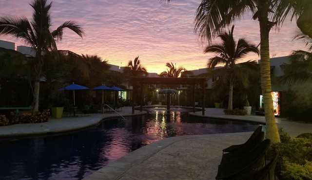 Casa Familiar frente a la alberca en Punta Esmeralda II