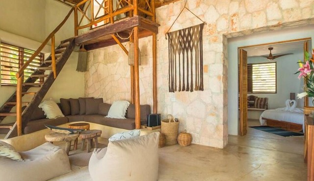 Casa ZaBa 5BR Oceanfront Villa with private cenote